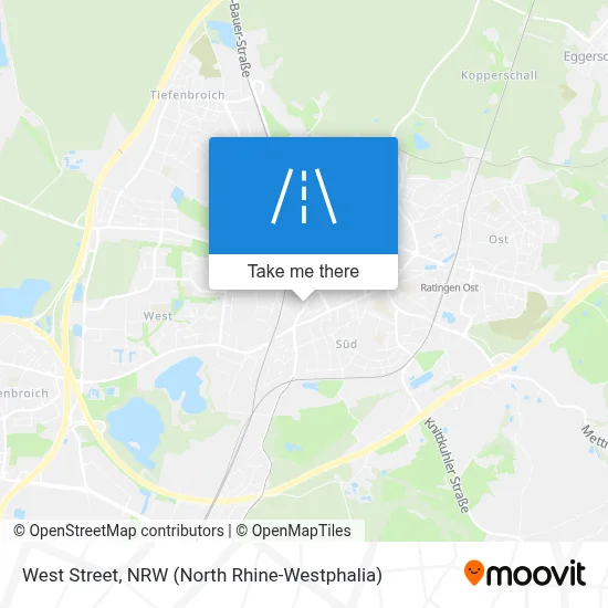 Weststraße map