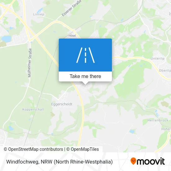 Windfochweg map