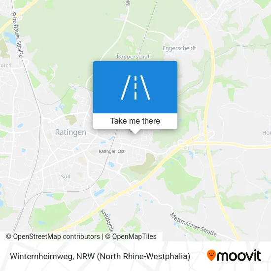 Карта Winternheimweg