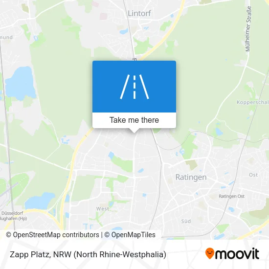 Карта Zapp Platz