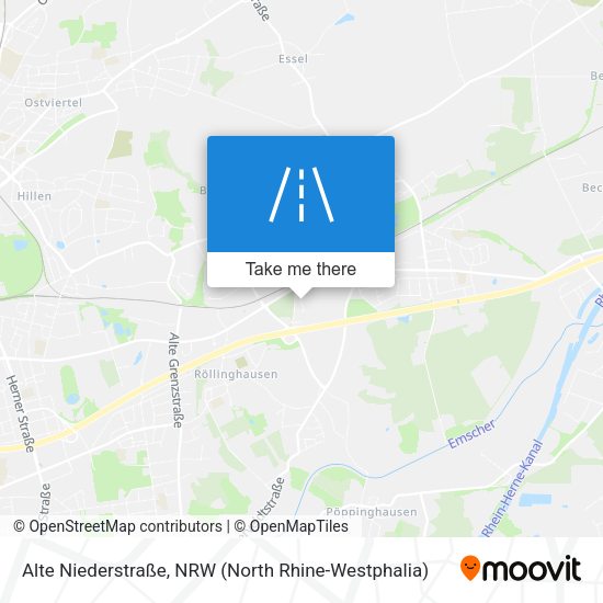 Alte Niederstraße map