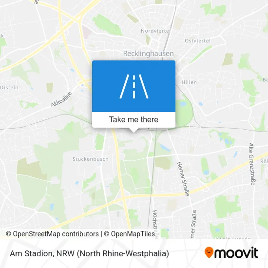 Карта Am Stadion