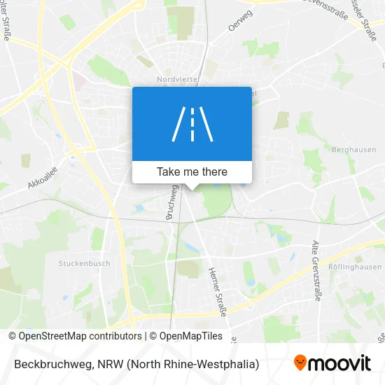 Карта Beckbruchweg