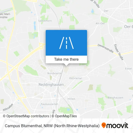 Карта Campus Blumenthal