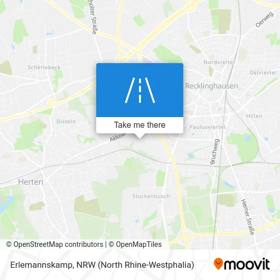 Карта Erlemannskamp