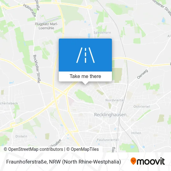 Fraunhoferstraße map