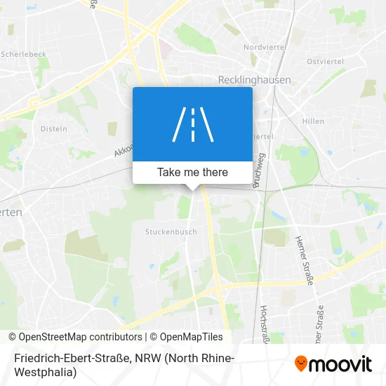 Карта Friedrich-Ebert-Straße