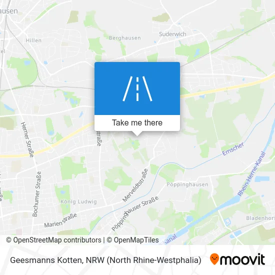 Geesmanns Kotten map