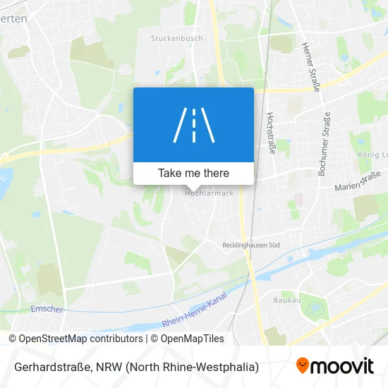 Gerhardstraße map