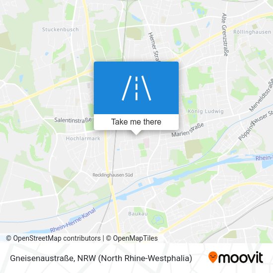 Gneisenaustraße map