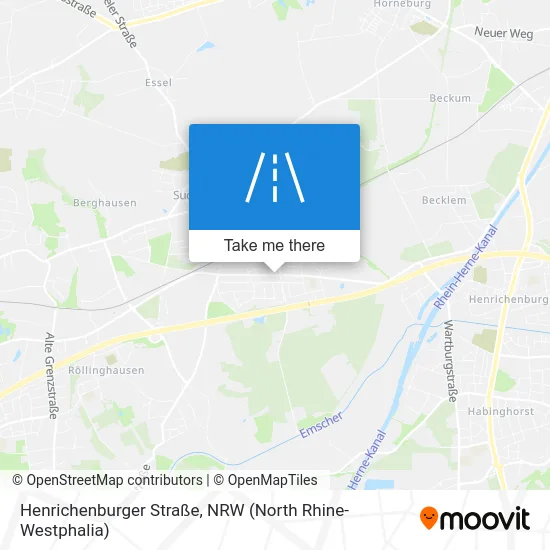 Henrichenburger Straße map