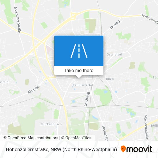 Hohenzollernstraße map