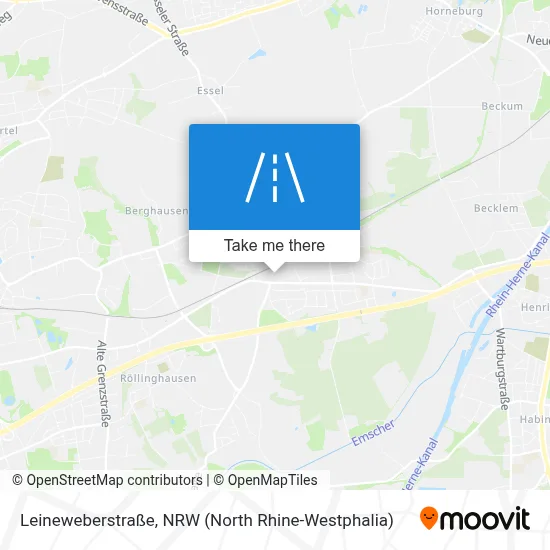 Leineweberstraße map