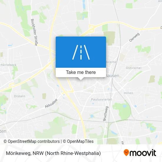 Карта Mörikeweg