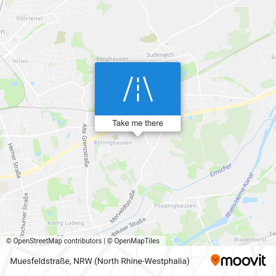 Muesfeldstraße map
