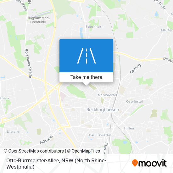 Otto-Burrmeister-Allee map