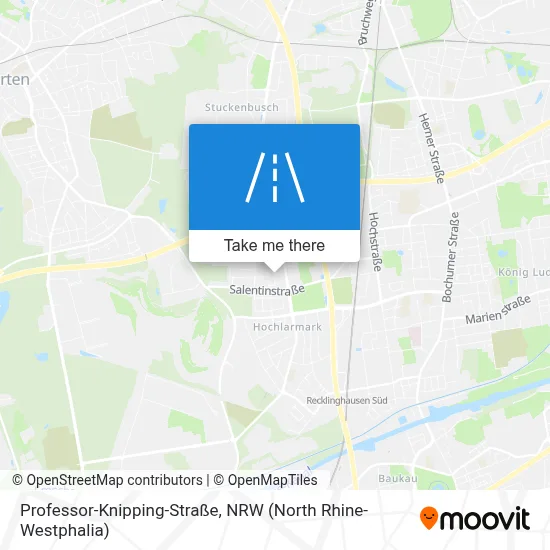 Professor-Knipping-Straße map