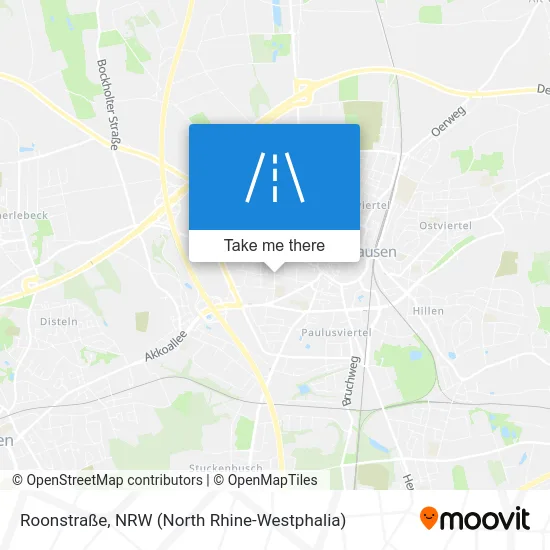 Roonstraße map