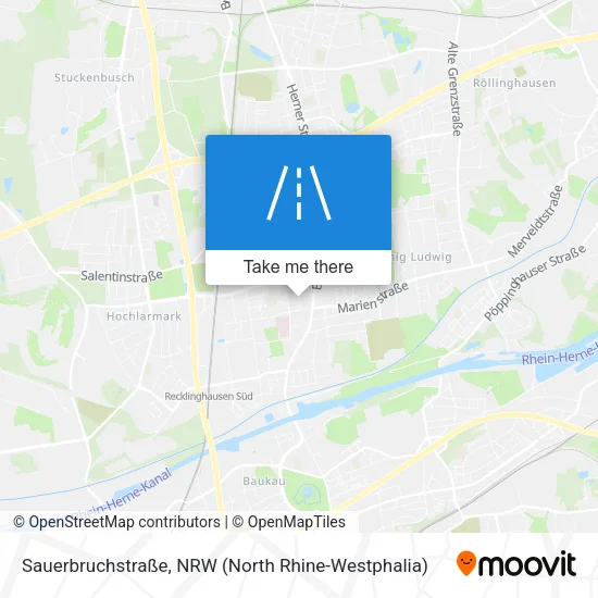 Карта Sauerbruchstraße
