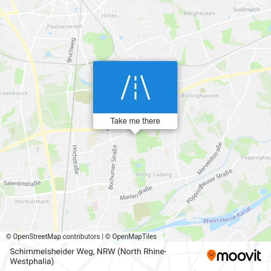 Карта Schimmelsheider Weg