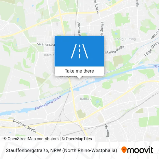 Карта Stauffenbergstraße