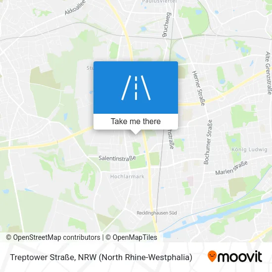 Treptower Straße map