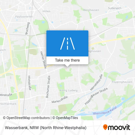 Карта Wasserbank