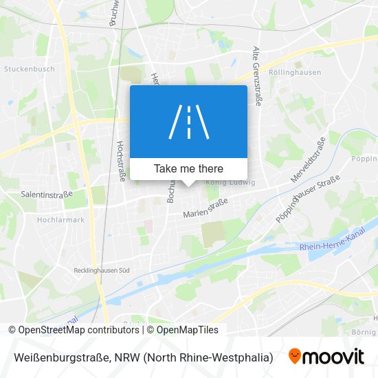 Weißenburgstraße map