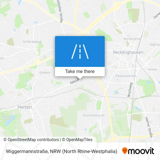 Карта Wiggermannstraße