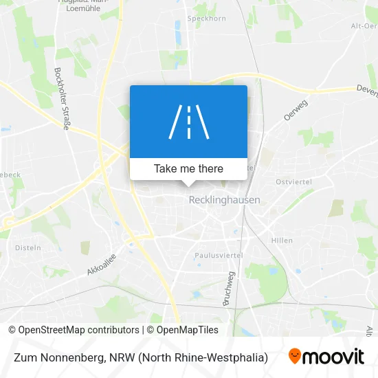 Карта Zum Nonnenberg