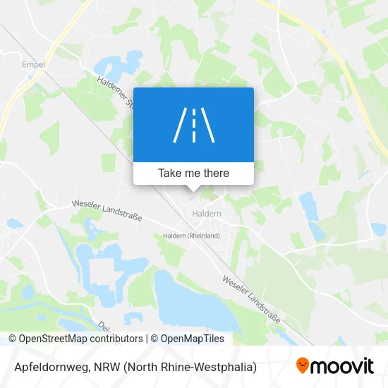 Карта Apfeldornweg