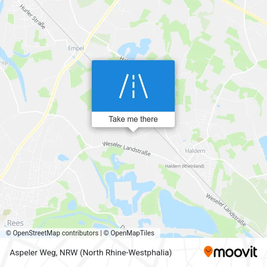 Карта Aspeler Weg
