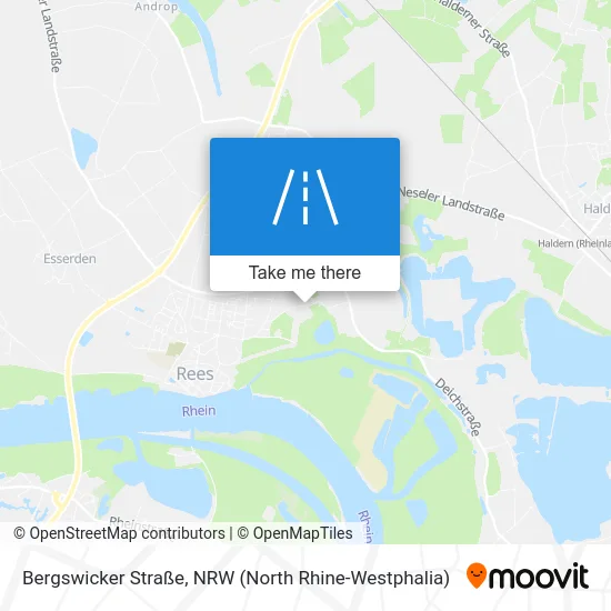 Bergswicker Straße map