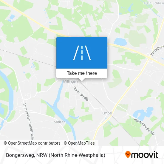 Карта Bongersweg