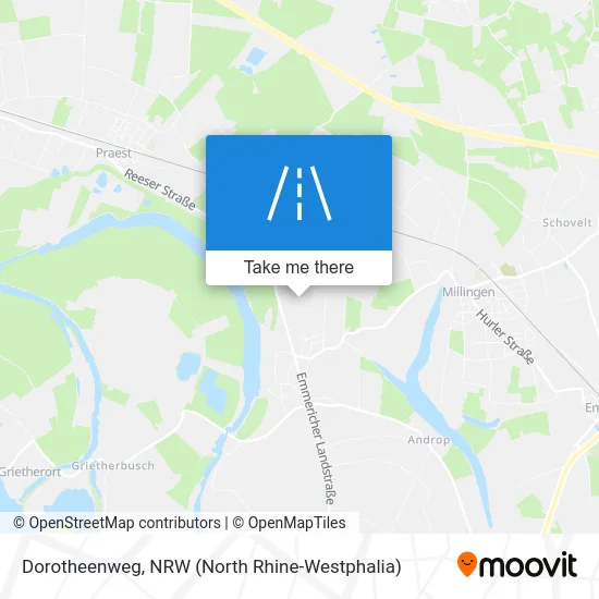 Карта Dorotheenweg