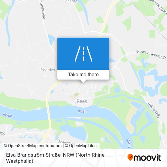 Elsa-Brandström-Straße map