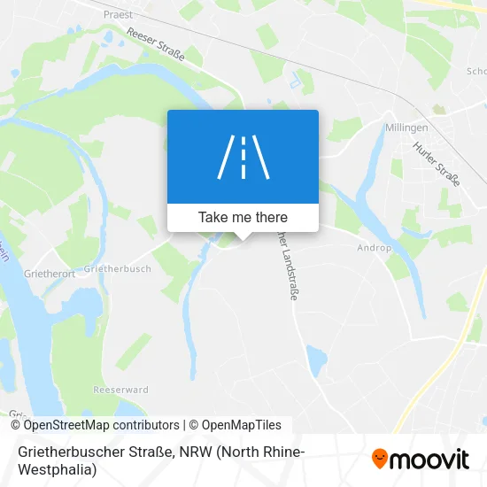 Карта Grietherbuscher Straße