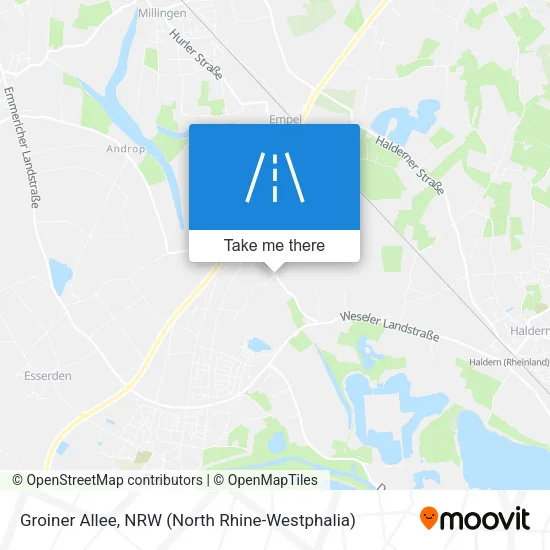 Карта Groiner Allee