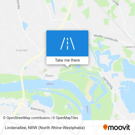 Карта Lindenallee