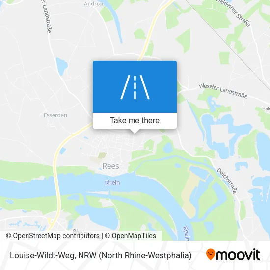 Карта Louise-Wildt-Weg