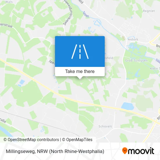 Карта Millingseweg