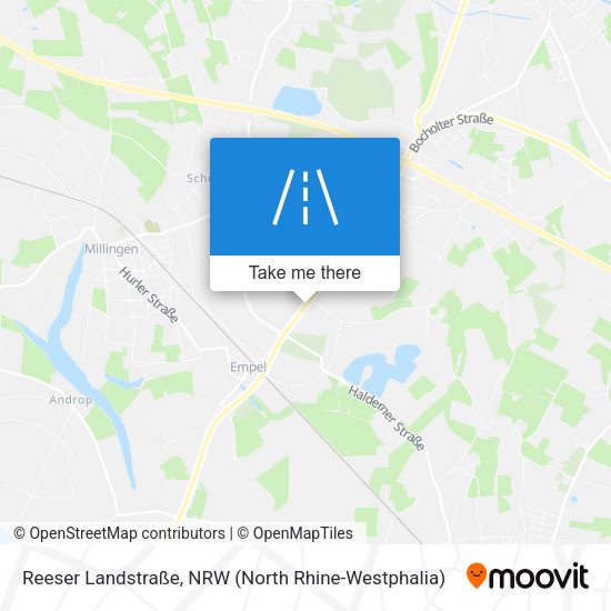 Reeser Landstraße map