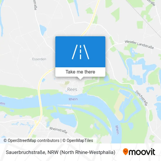 Карта Sauerbruchstraße