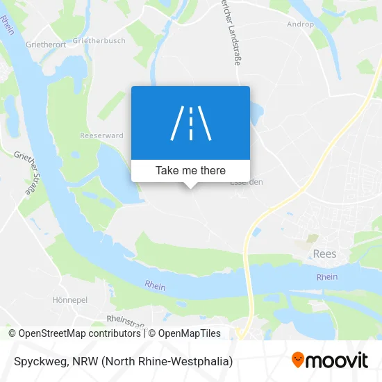 Карта Spyckweg