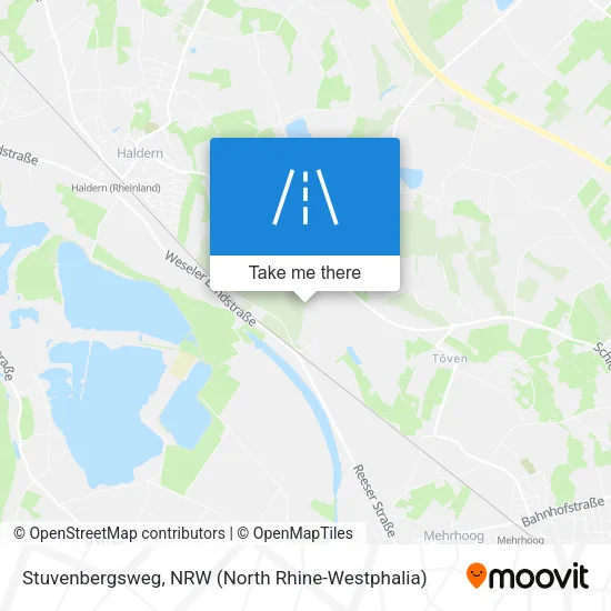 Карта Stuvenbergsweg