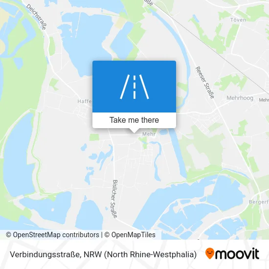 Карта Verbindungsstraße