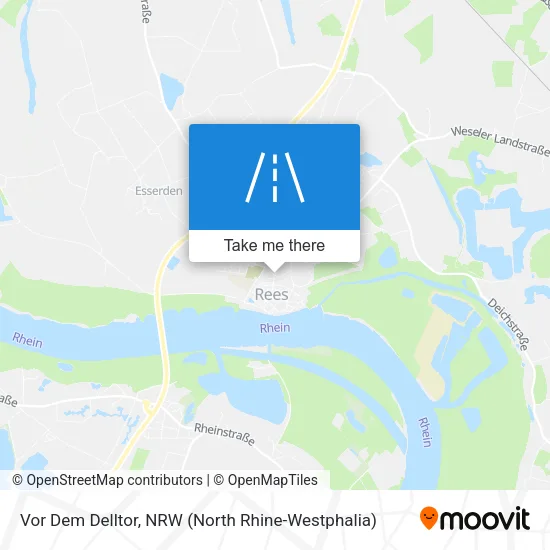 Карта Vor Dem Delltor