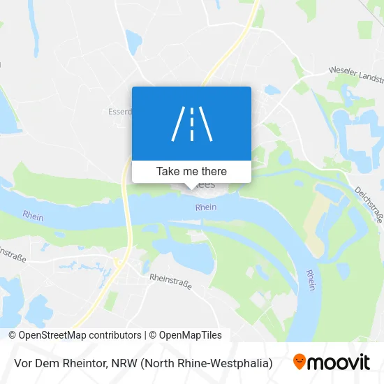 Карта Vor Dem Rheintor