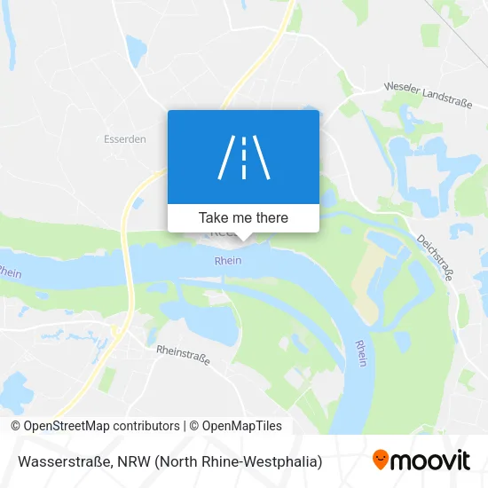 Карта Wasserstraße