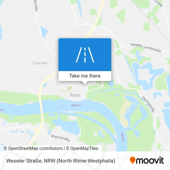 Weseler Straße map